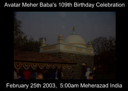 Baba's Birthday 2003